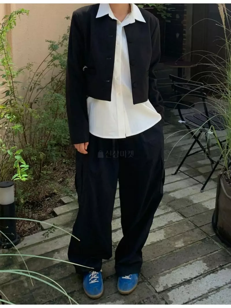 Pool Loop - Korean Women Fashion - #womensfashion - Washa Cargo Pants - 11