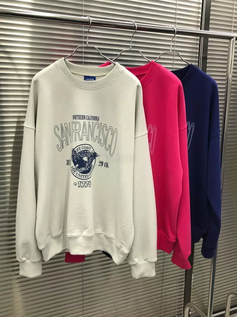 Pool Loop - Korean Women Fashion - #womensfashion - San Francisco Sweatshirt - 3
