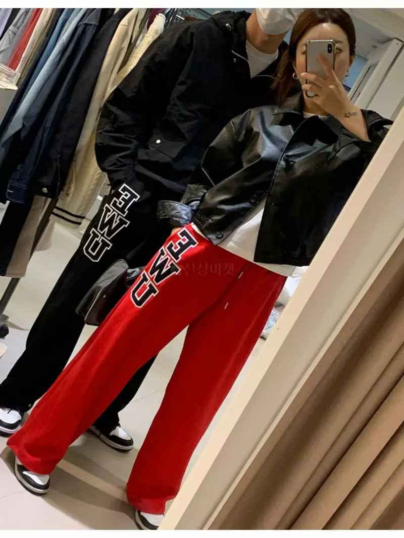 Pool Loop - Korean Women Fashion - #momslook - Ewu Pants - 4