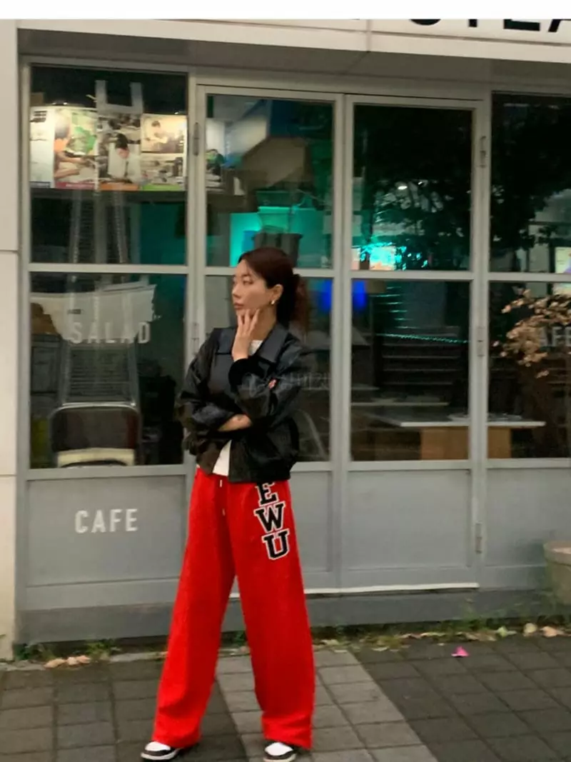 Pool Loop - Korean Women Fashion - #womensfashion - Ewu Pants - 8