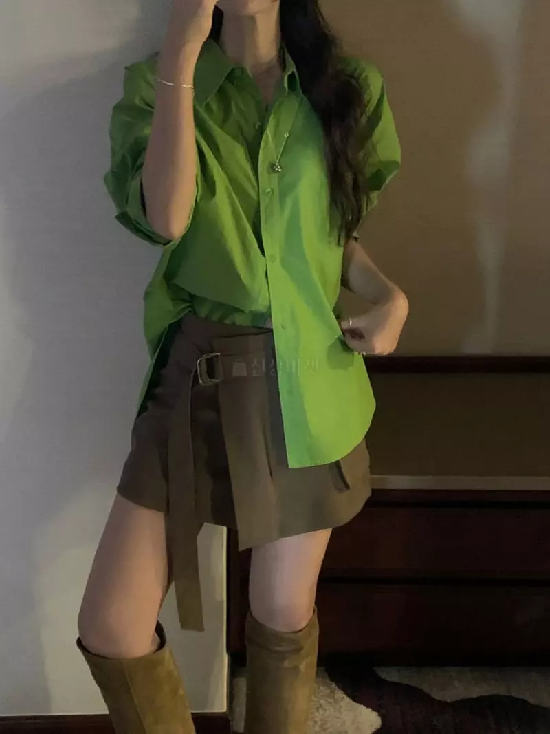 Poster - Korean Women Fashion - #momslook - Washing Shirt - 2