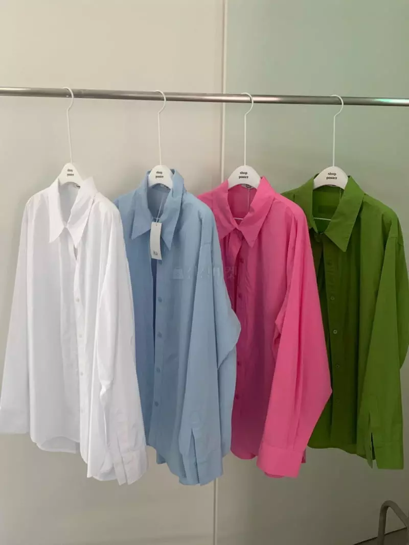 Poster - Korean Women Fashion - #momslook - Washing Shirt - 6