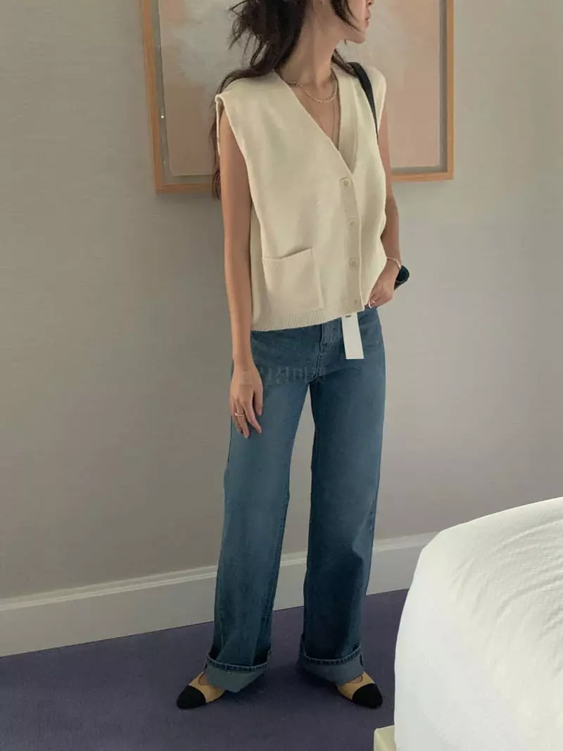 Poster - Korean Women Fashion - #momslook - Caric Roll-up Pants - 11