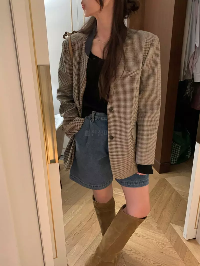 Poster - Korean Women Fashion - #shopsmall - Poplin Jacket - 7