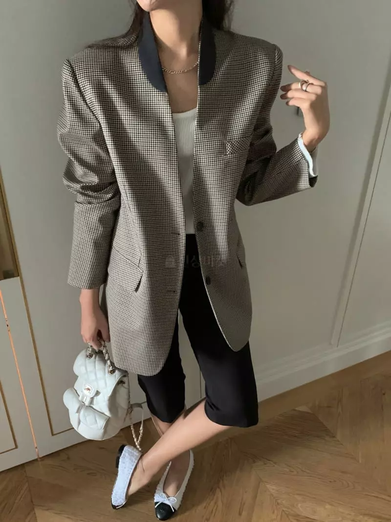 Poster - Korean Women Fashion - #thatsdarling - Poplin Jacket - 8