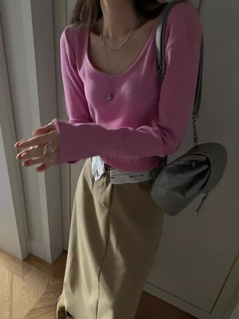 Poster - Korean Women Fashion - #thatsdarling - Crova Tee - 6