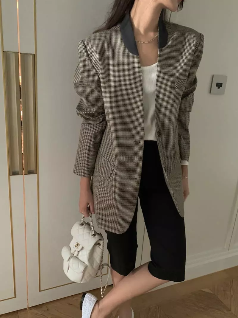 Poster - Korean Women Fashion - #thelittlethings - Poplin Jacket - 9