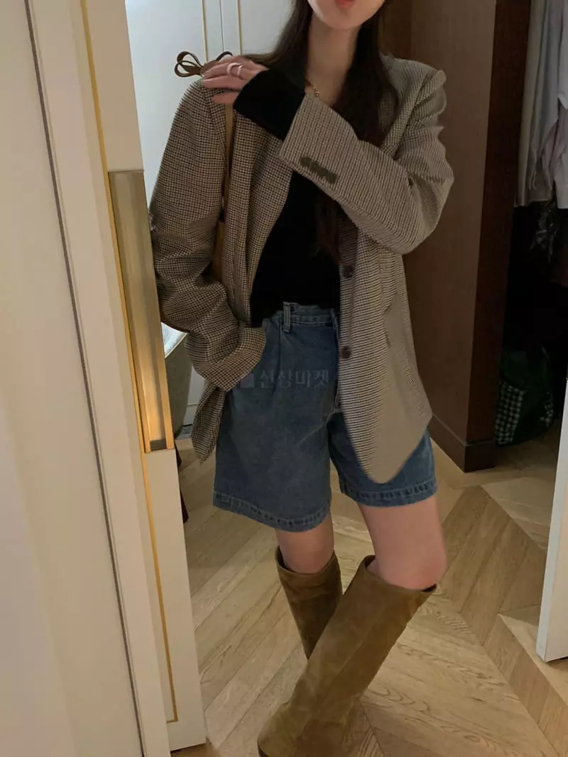 Poster - Korean Women Fashion - #vintageinspired - Poplin Jacket - 2