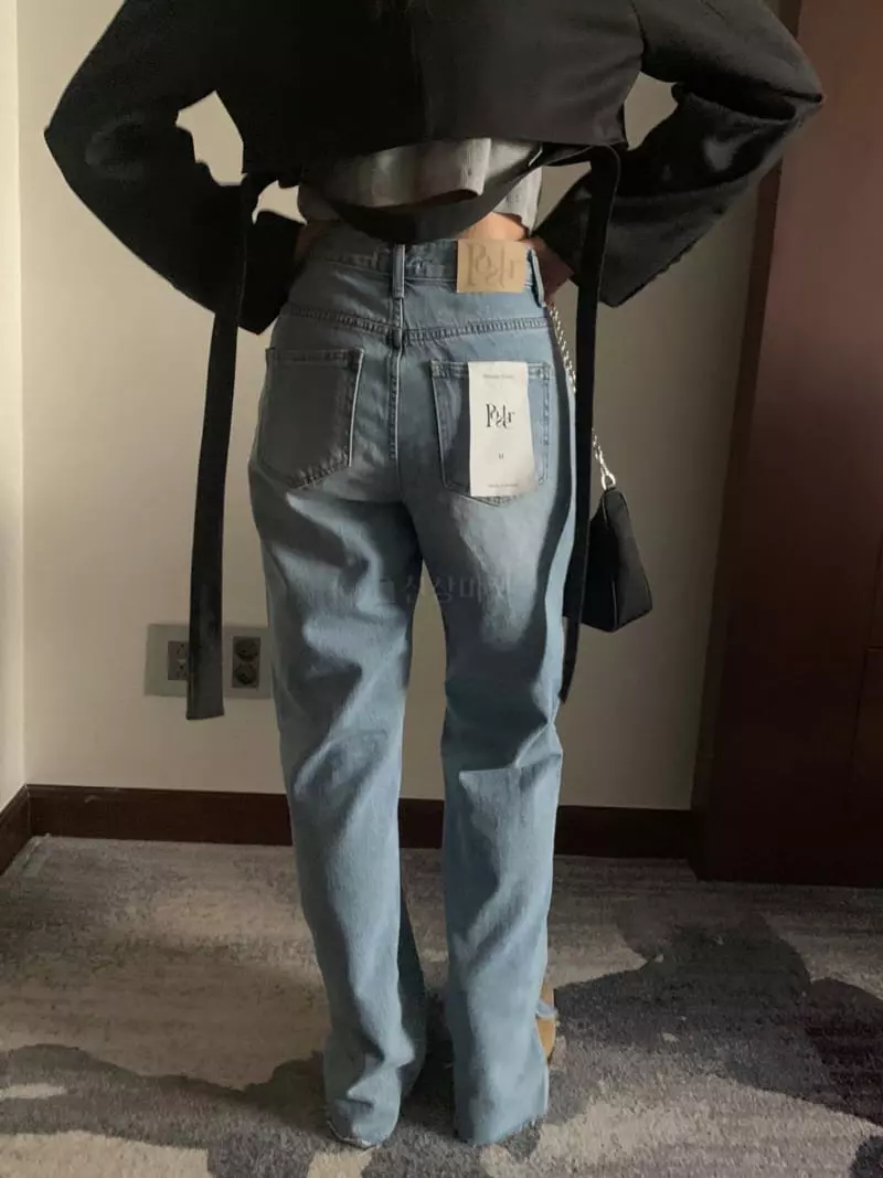 Poster - Korean Women Fashion - #vintageinspired - Slit Jeans