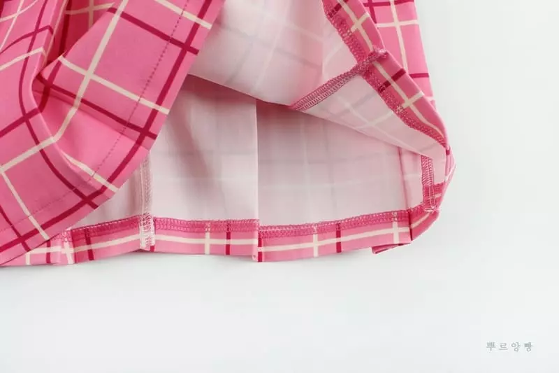 Pourenfant - Korean Children Fashion - #Kfashion4kids - Luna Pink One-piece - 8