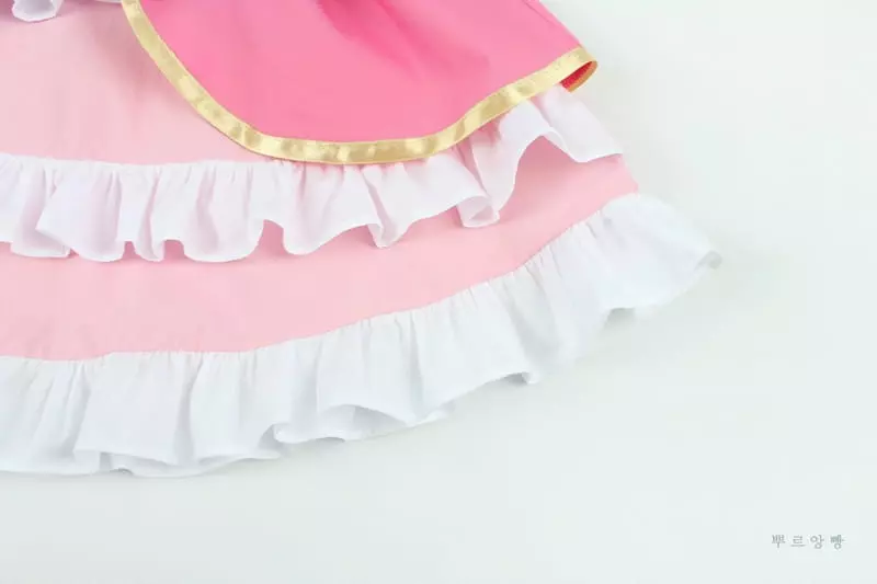 Pourenfant - Korean Children Fashion - #Kfashion4kids - Change Luna Pink One-piece - 5