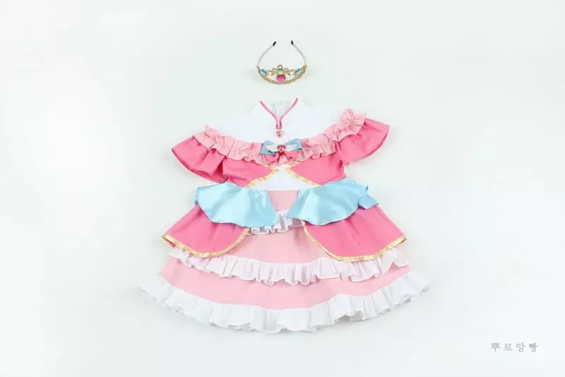 Pourenfant - Korean Children Fashion - #fashionkids - Change Luna Pink One-piece