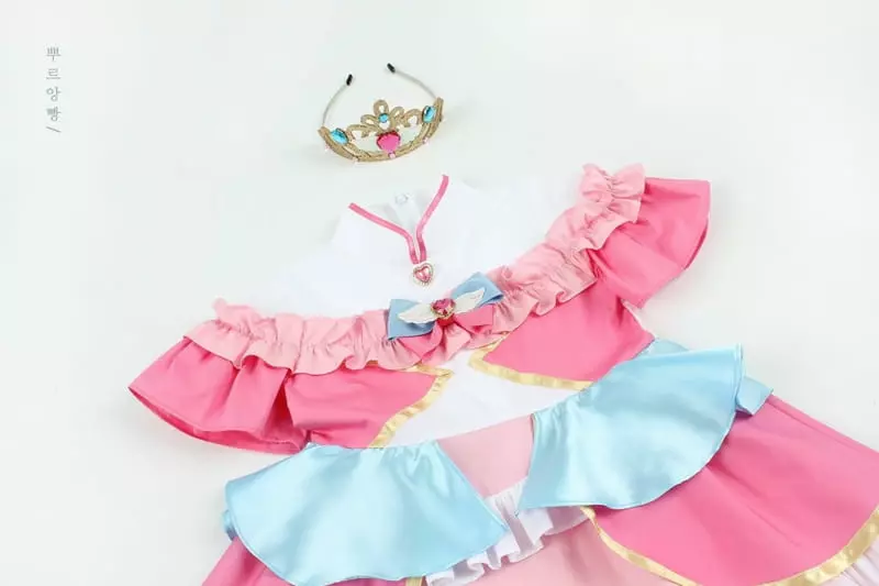 Pourenfant - Korean Children Fashion - #kidsshorts - Change Luna Pink One-piece - 2