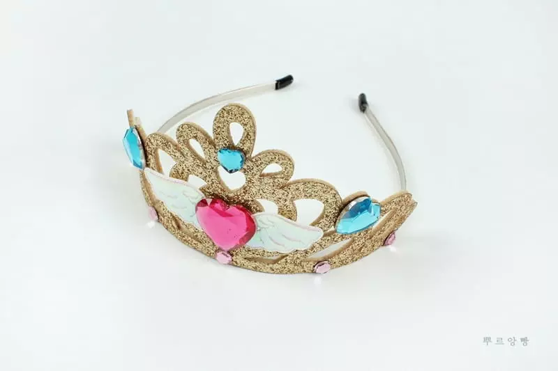 Pourenfant - Korean Children Fashion - #kidsstore - Luna Pink Crown - 5