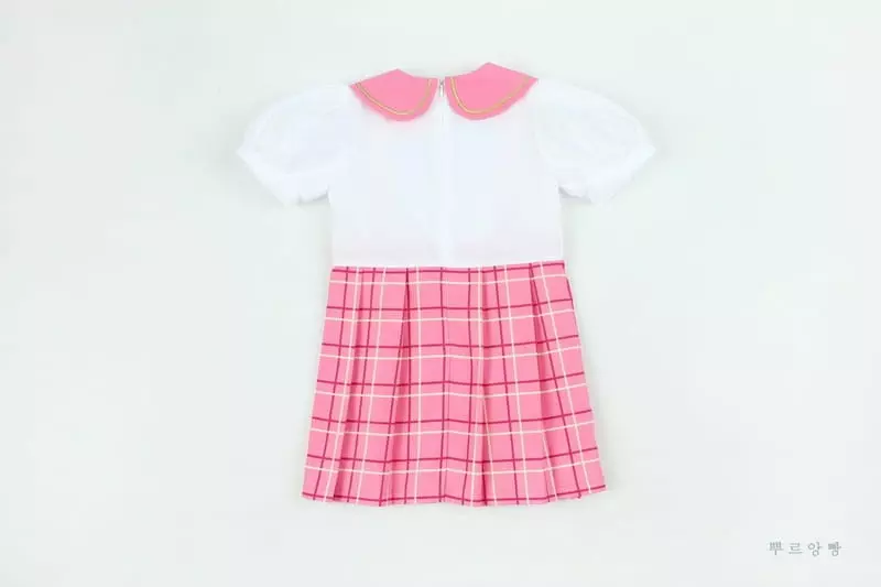Pourenfant - Korean Children Fashion - #minifashionista - Luna Pink One-piece - 11