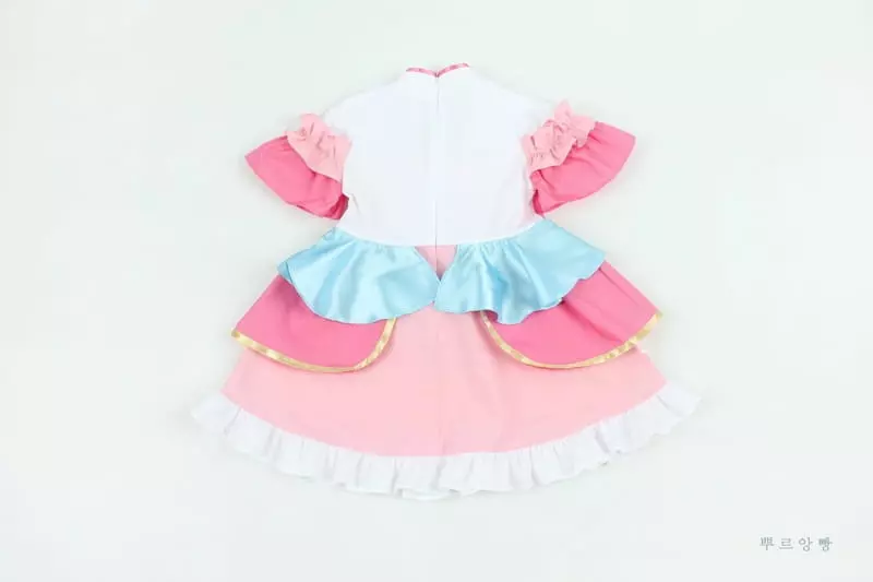 Pourenfant - Korean Children Fashion - #minifashionista - Change Luna Pink One-piece - 8