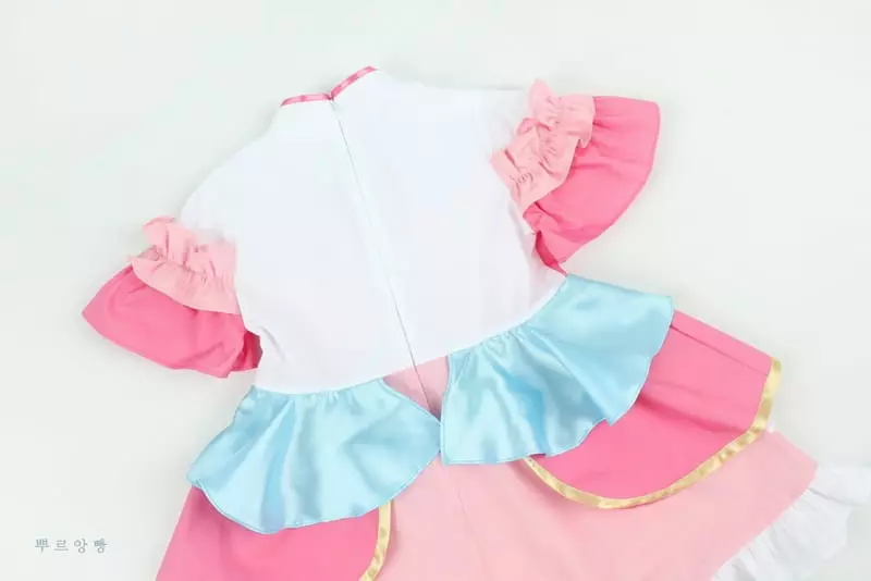 Pourenfant - Korean Children Fashion - #prettylittlegirls - Change Luna Pink One-piece - 9