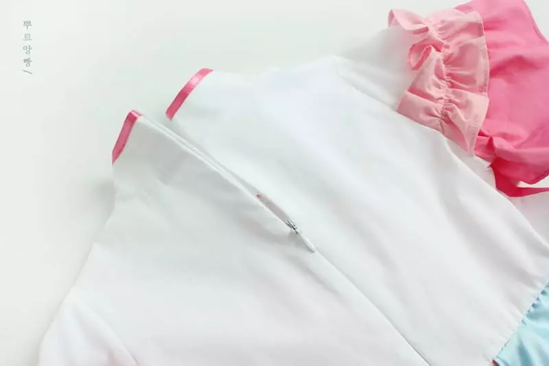 Pourenfant - Korean Children Fashion - #stylishchildhood - Change Luna Pink One-piece - 12