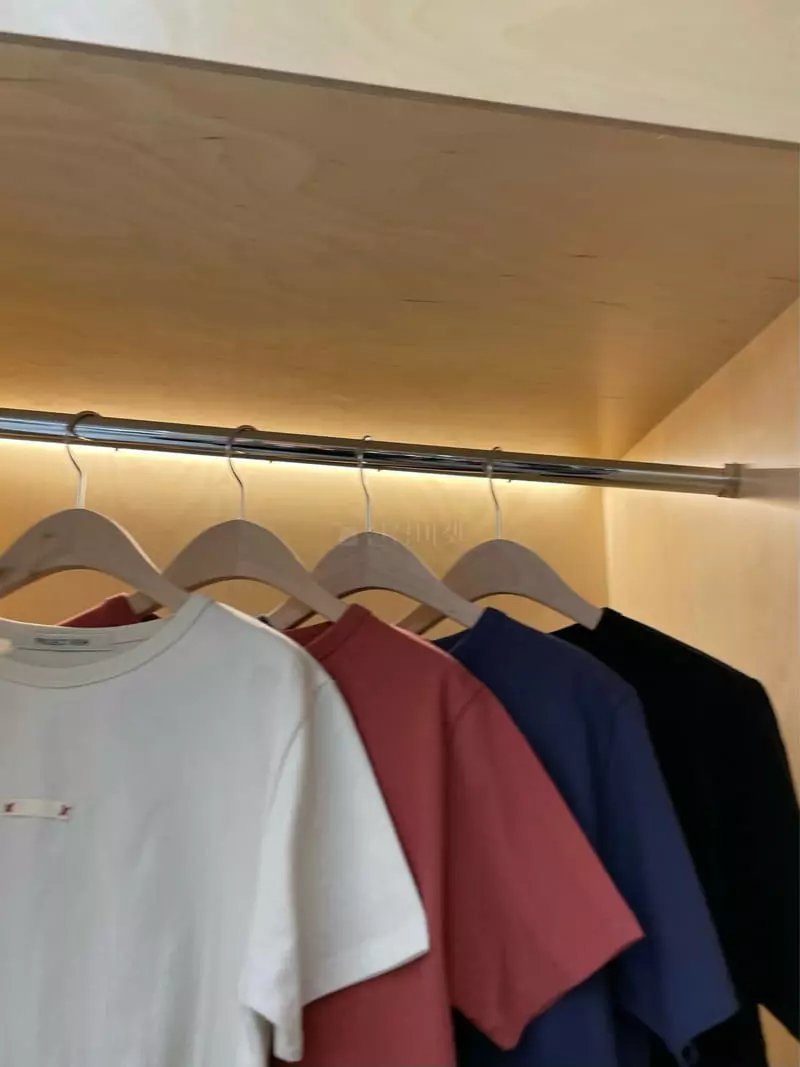 Project View - Korean Women Fashion - #womensfashion - Herringbone Peach Tee - 4