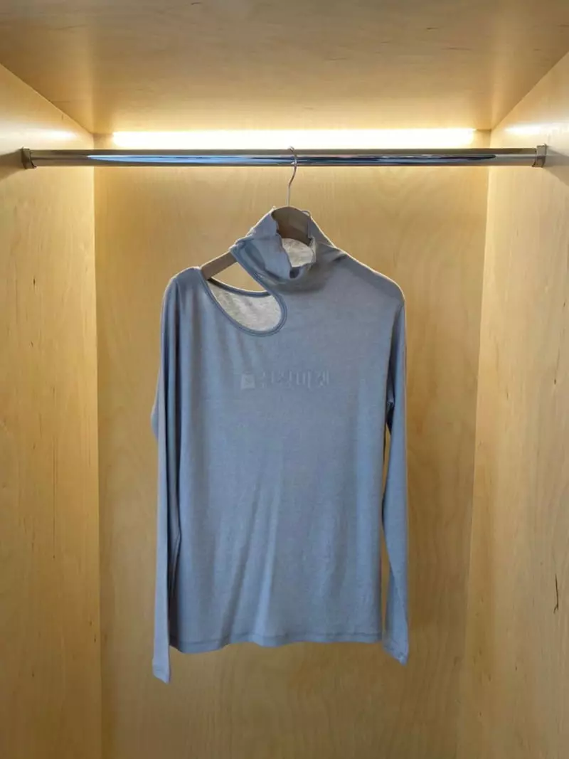 Project View - Korean Women Fashion - #momslook - Slit Rib Turtleneck Tee - 3