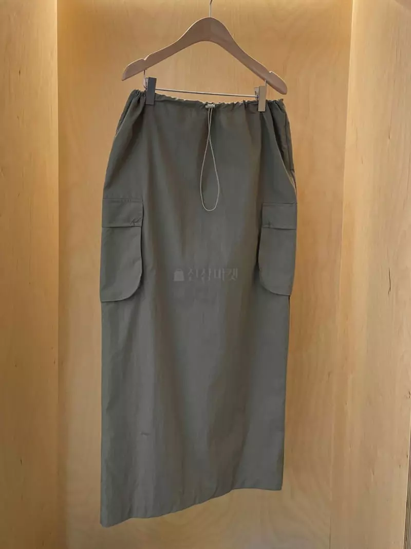 Project View - Korean Women Fashion - #momslook - String Pocket Skirt - 2