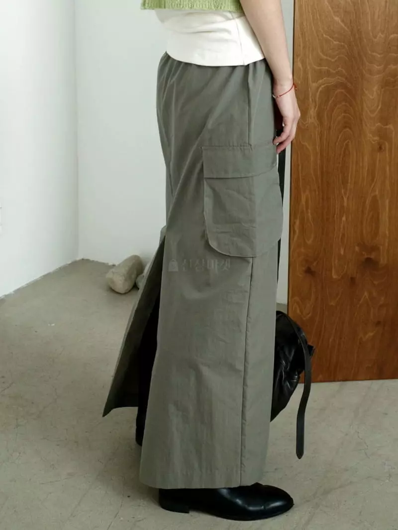 Project View - Korean Women Fashion - #momslook - Round Pocket Skirt - 3