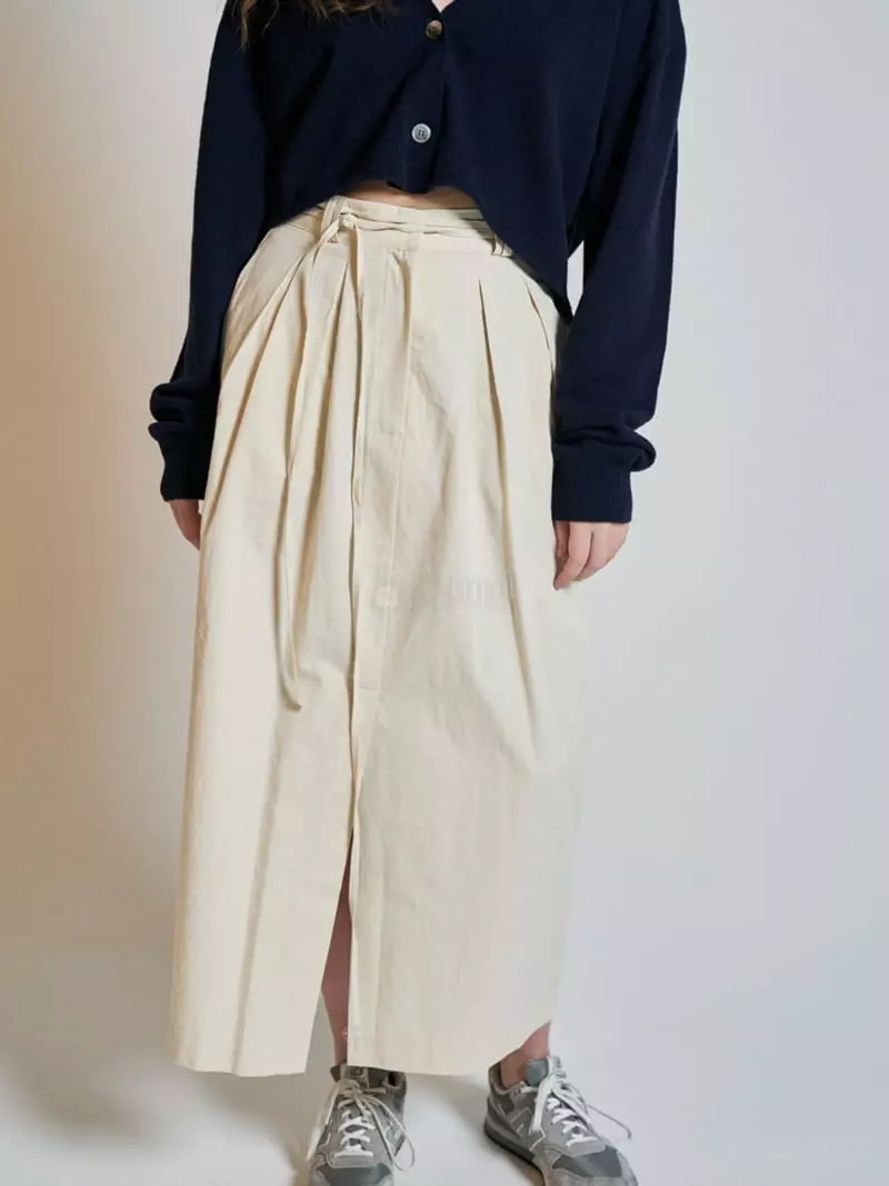 Project View - Korean Women Fashion - #womensfashion - Cotton Pintuck Skirt - 5