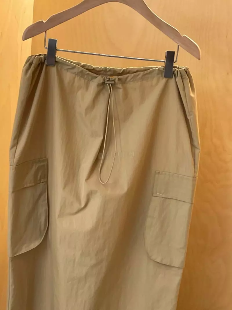 Project View - Korean Women Fashion - #womensfashion - String Pocket Skirt
