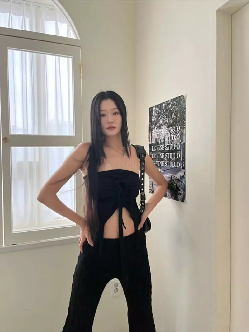 Project Wave - Korean Women Fashion - #momslook - Pudding Top - 5