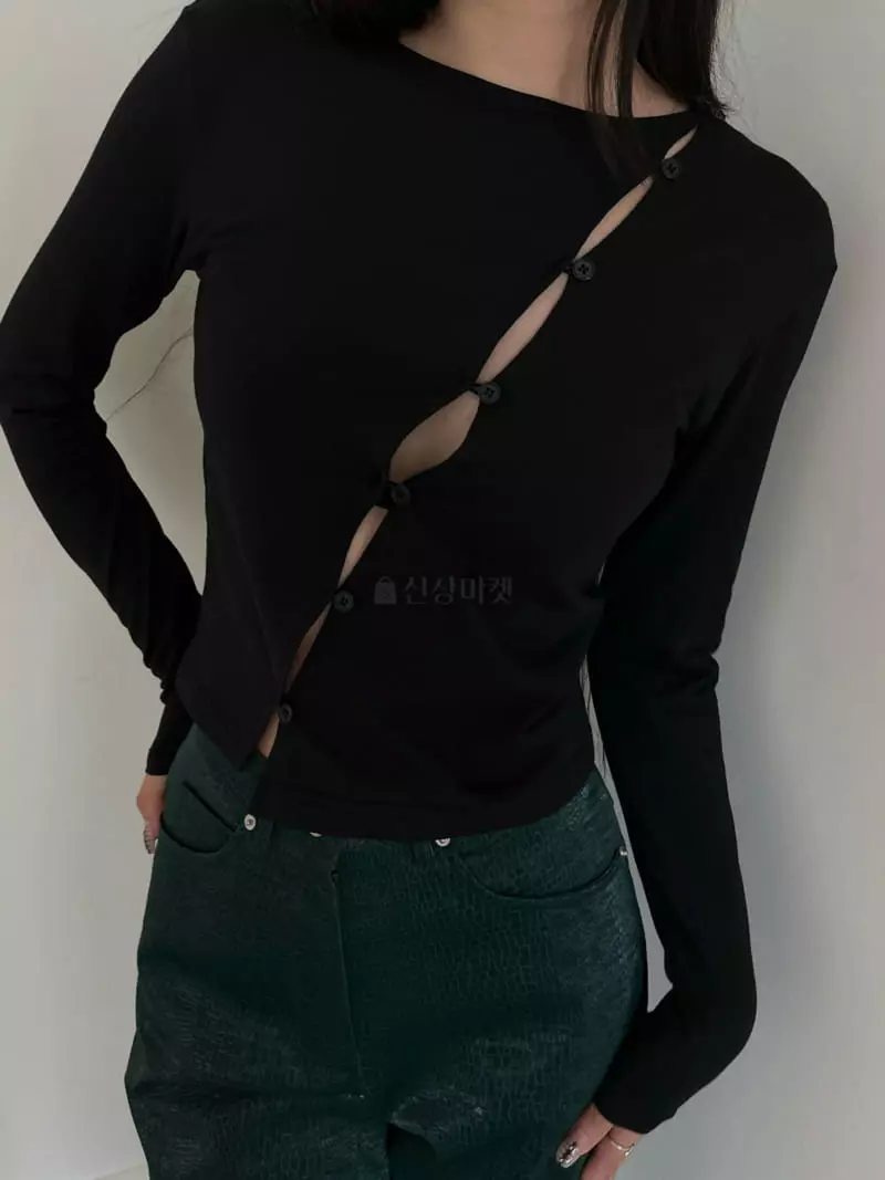 Project Wave - Korean Women Fashion - #momslook - Twist Cardigan