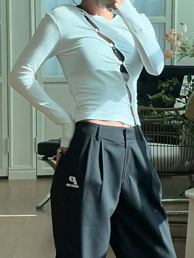 Project Wave - Korean Women Fashion - #momslook - Twist Cardigan - 7