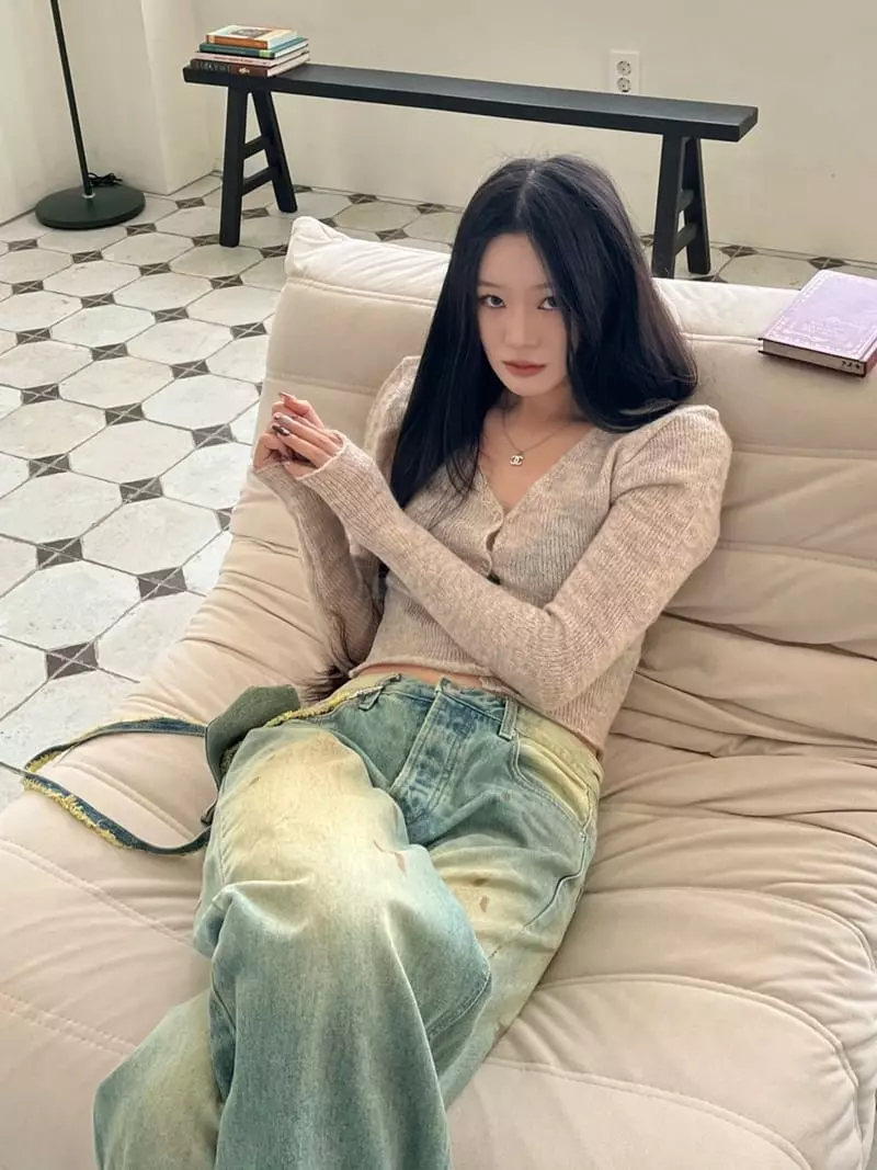 Project Wave - Korean Women Fashion - #momslook - Mo Hair Cardigan - 10