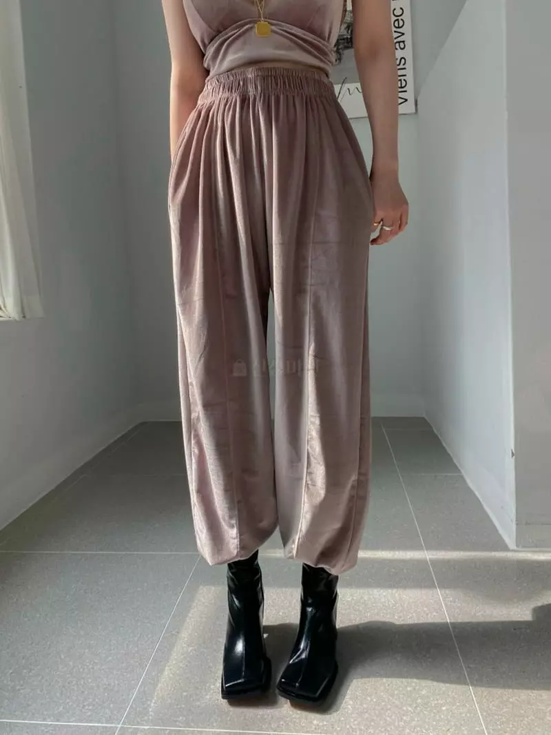 Project Wave - Korean Women Fashion - #pursuepretty - Anna Velvet Pants - 12
