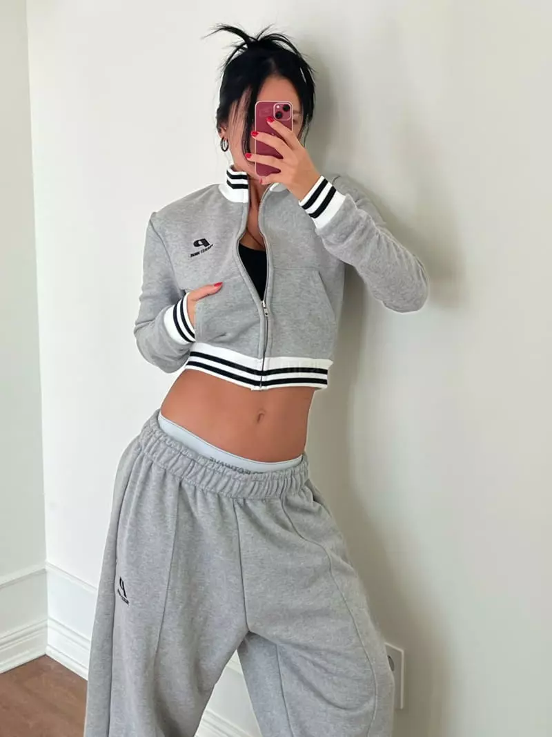 Project Wave - Korean Women Fashion - #thelittlethings - P Embroidery Zip-up - 5