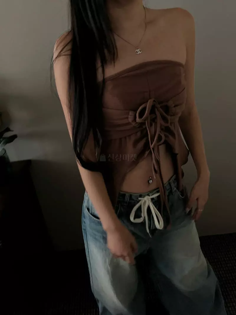 Project Wave - Korean Women Fashion - #womensfashion - Pudding Top - 10