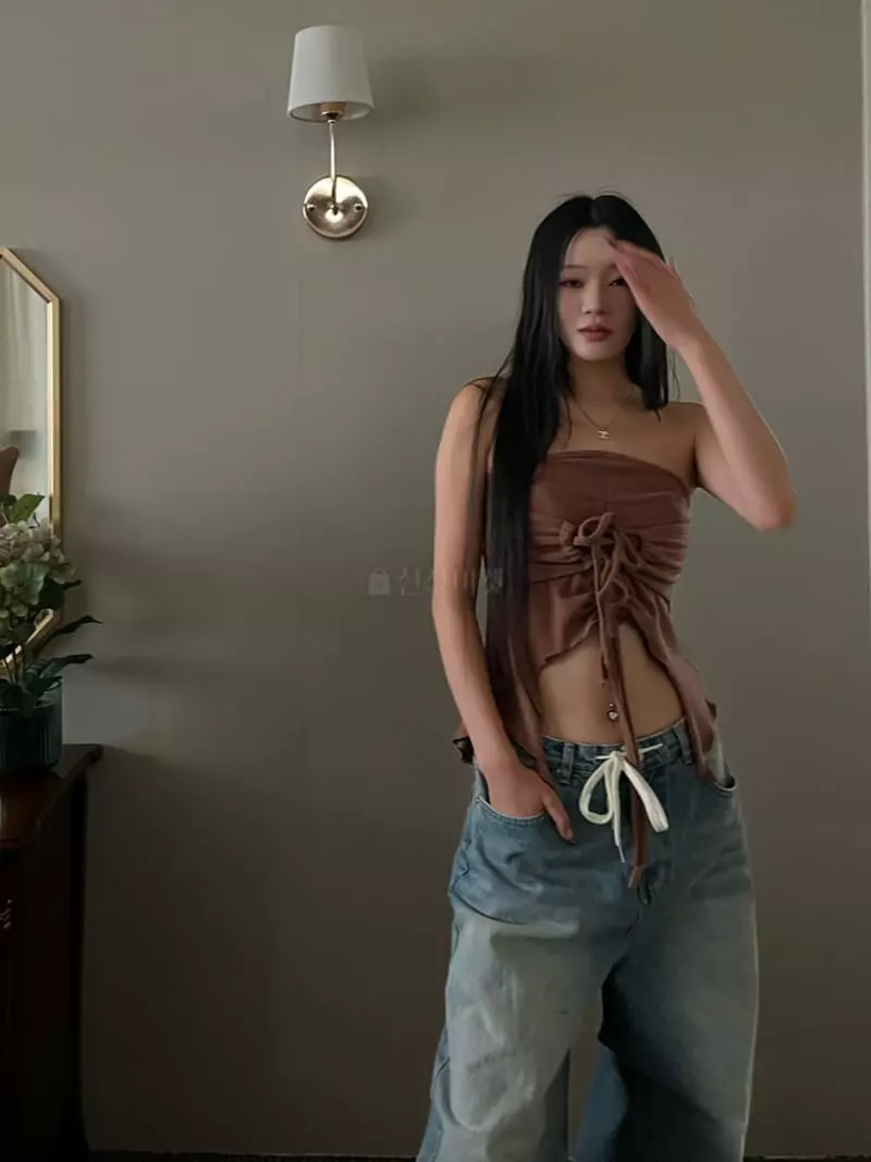 Project Wave - Korean Women Fashion - #womensfashion - Pudding Top - 8