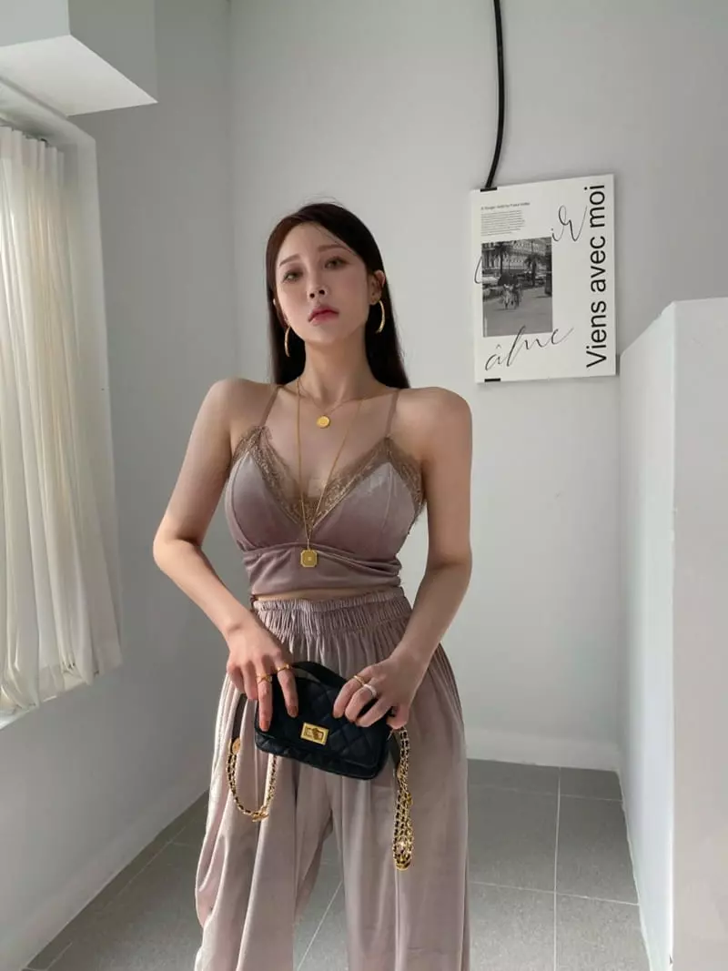 Project Wave - Korean Women Fashion - #womensfashion - Anna Velvet Pants - 9