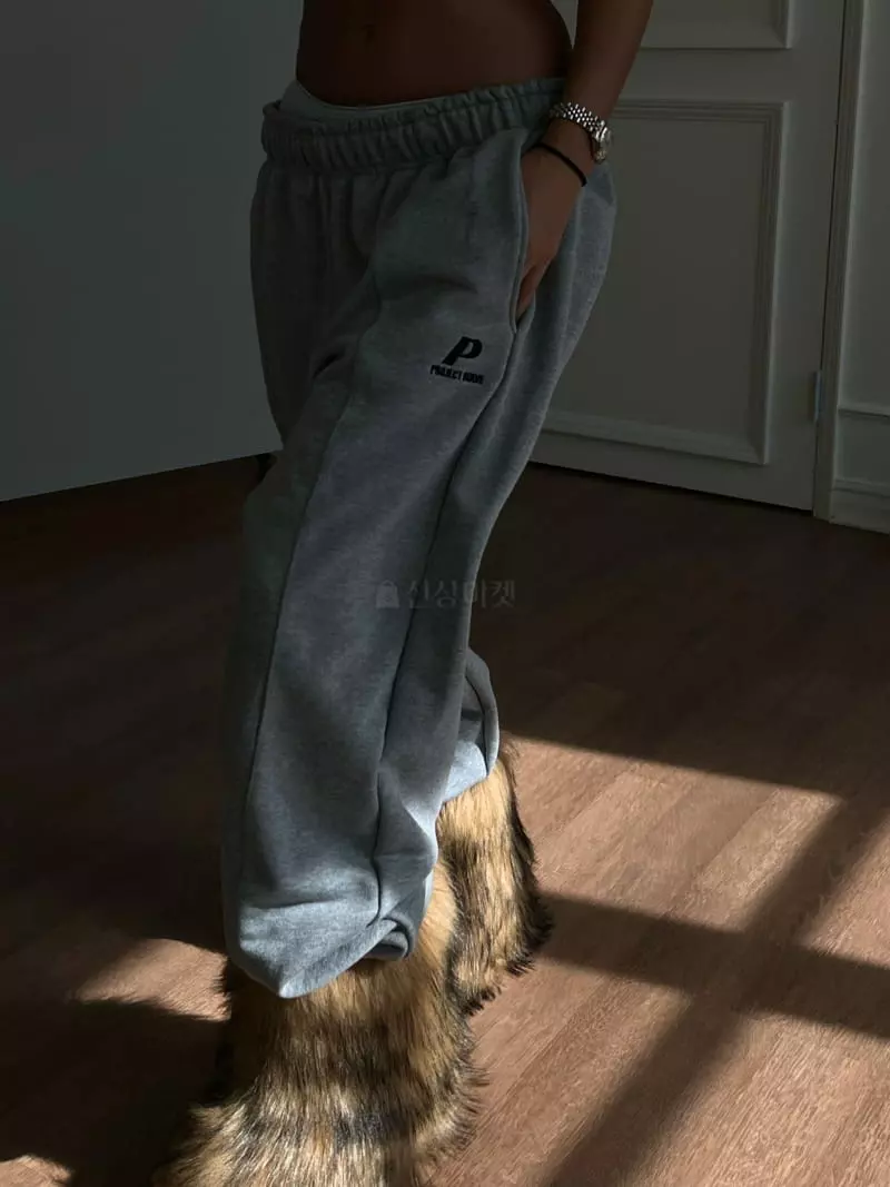Project Wave - Korean Women Fashion - #womensfashion - P Embroidery Pants - 6