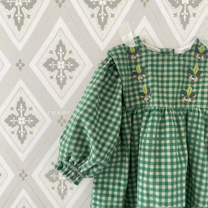 Raker - Korean Children Fashion - #childrensboutique - Blanc One-piece