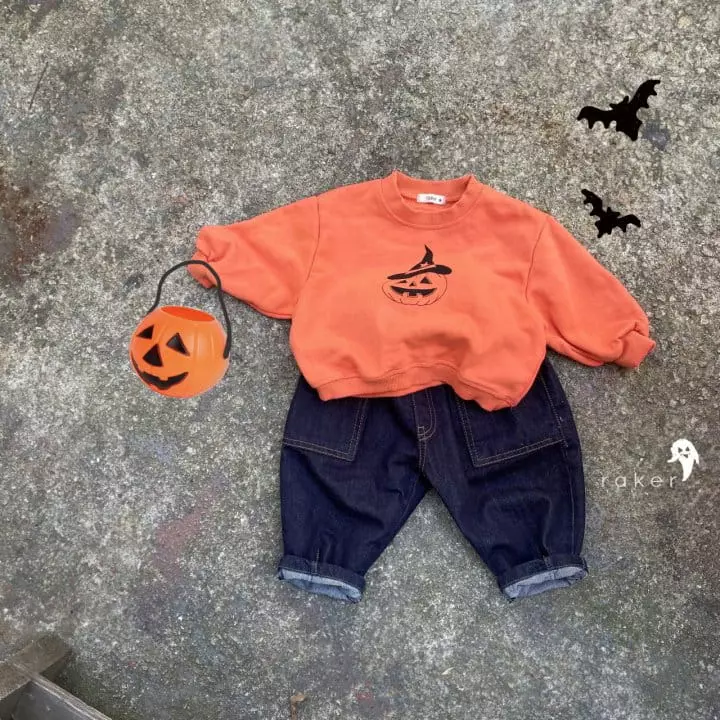 Raker - Korean Children Fashion - #designkidswear - Halloween Sweatshirt - 4