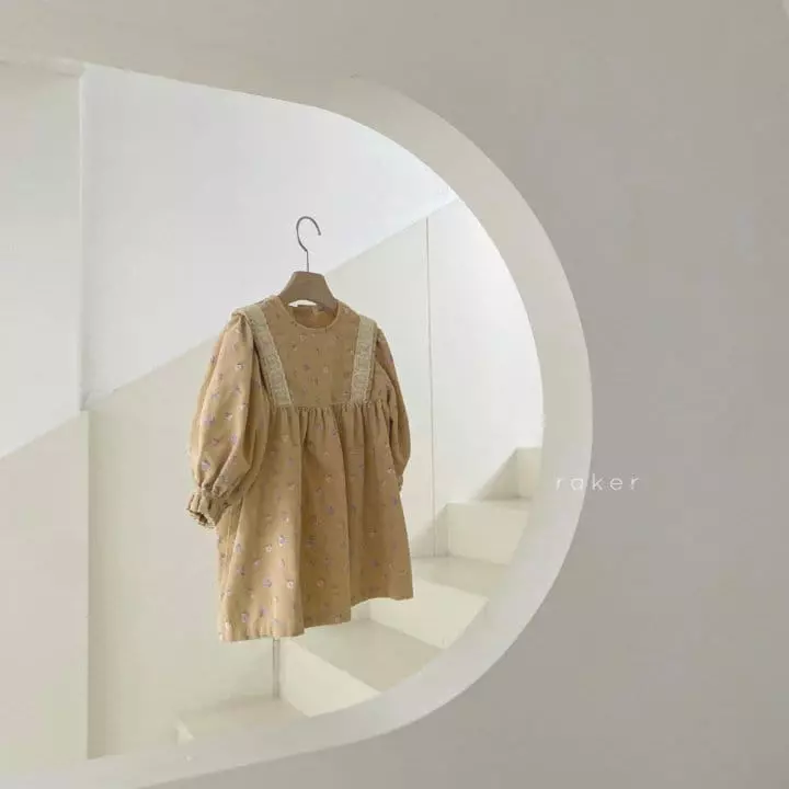 Raker - Korean Children Fashion - #discoveringself - Blanc One-piece - 4