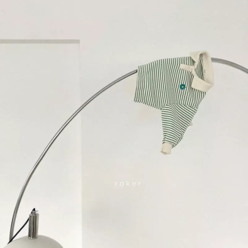 Raker - Korean Children Fashion - #fashionkids - Daisy Collar Tee