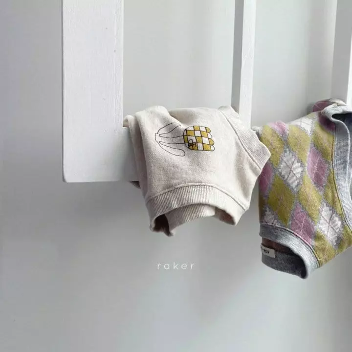 Raker - Korean Children Fashion - #Kfashion4kids - Caramel Vest Terry - 4