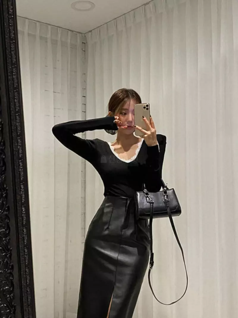 Rare Closet - Korean Women Fashion - #momslook - Oz Lace Tee