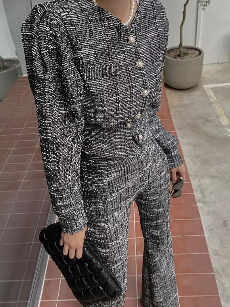 Rare Closet - Korean Women Fashion - #momslook - Shuev Twid Pants