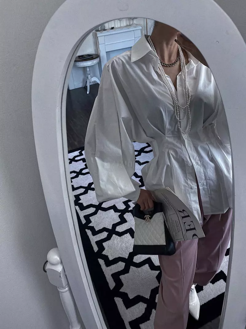 Rare Closet - Korean Women Fashion - #momslook - Sleeveless Balloon Shirt