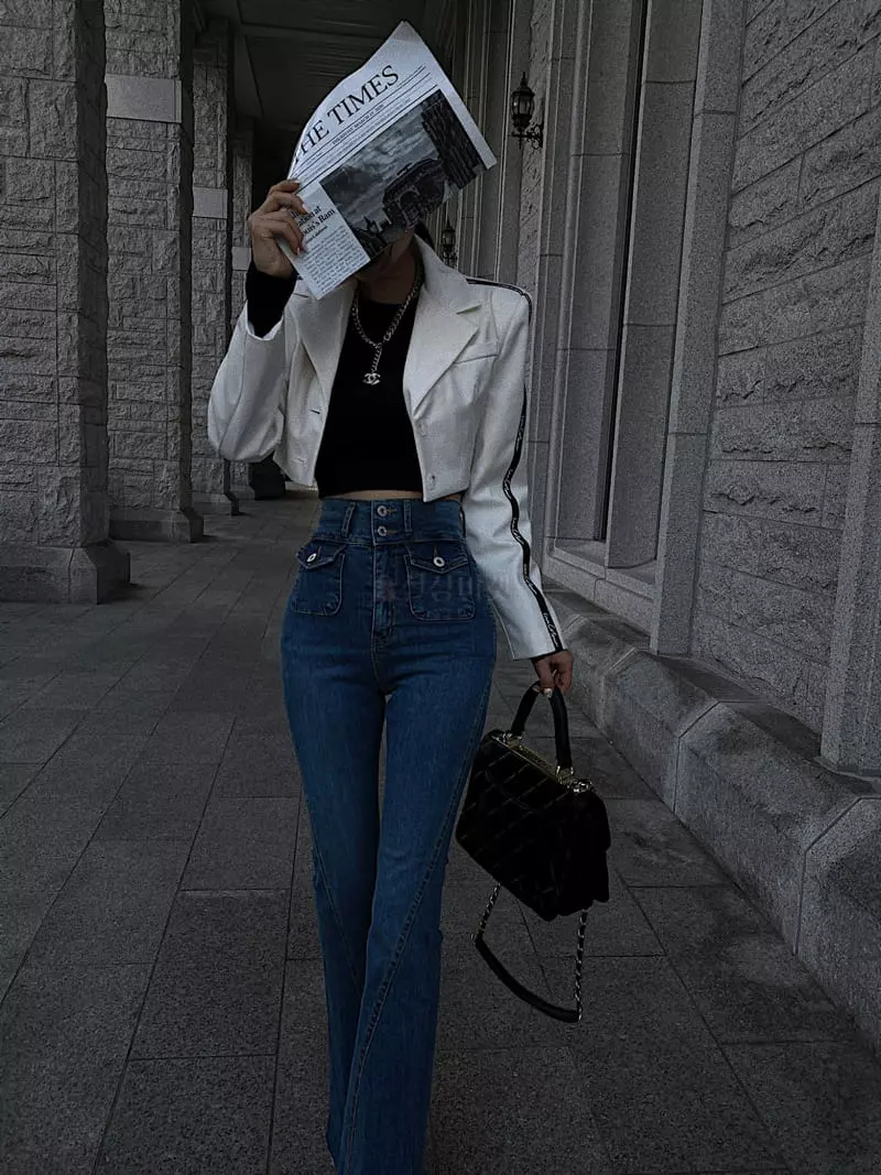 Rare Closet - Korean Women Fashion - #momslook - Lettering Jacket