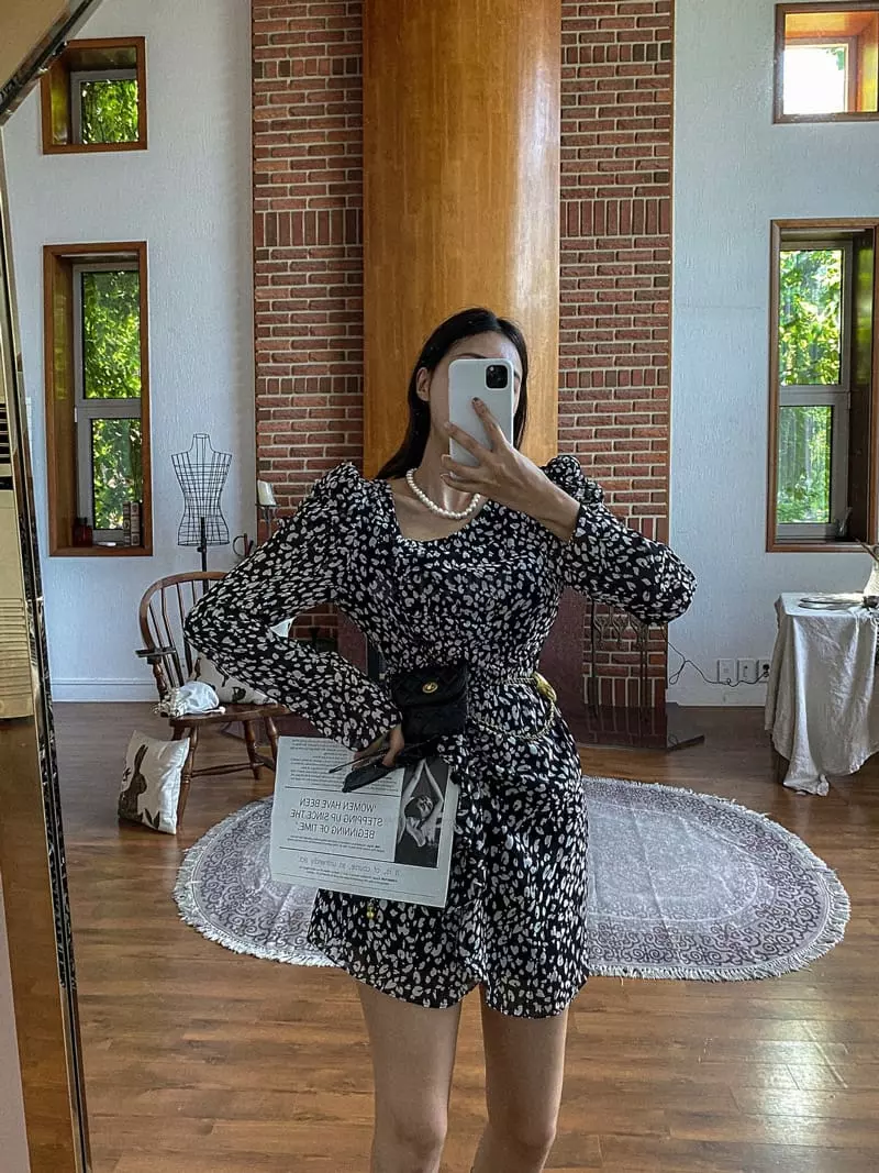 Rare Closet - Korean Women Fashion - #momslook - Leopard One-piece - 10