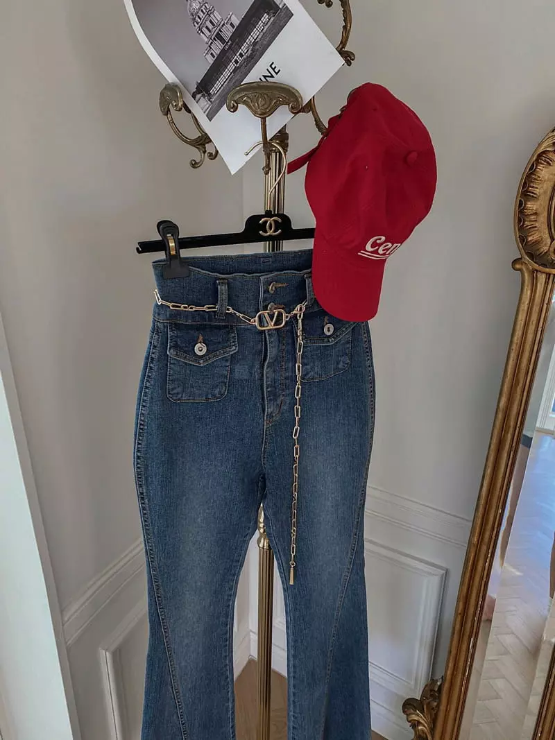Rare Closet - Korean Women Fashion - #thatsdarling - High Bootscut Pants - 5