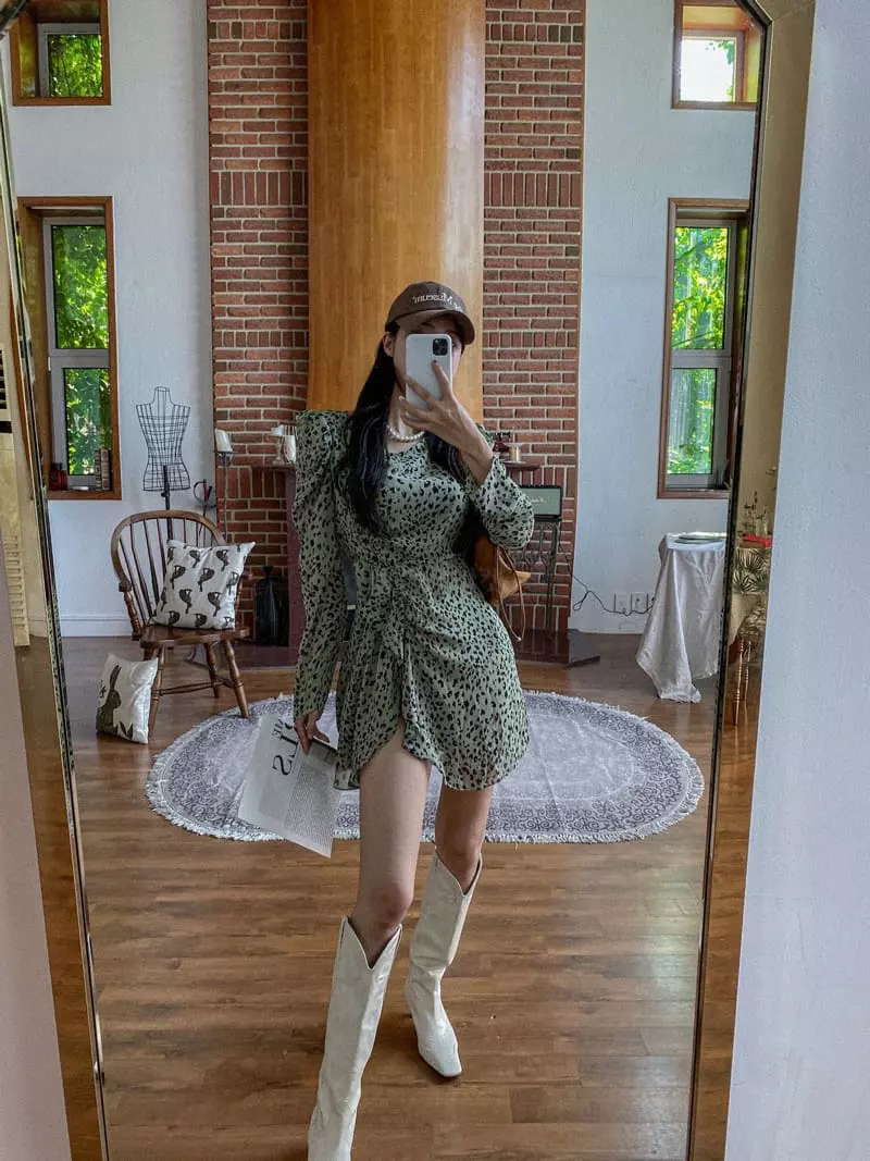 Rare Closet - Korean Women Fashion - #thelittlethings - Leopard One-piece - 7
